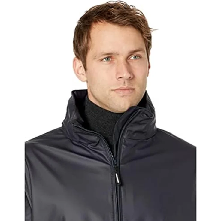 Helly Hansen Workwear Voss Jacket, Arbeitsjacke mit wasserabweisender Polyurethan-Beschichtung, verstaubarer Kapuze, reflektierenden Details, EN 343 3,1 zertifiziert – Bild 4