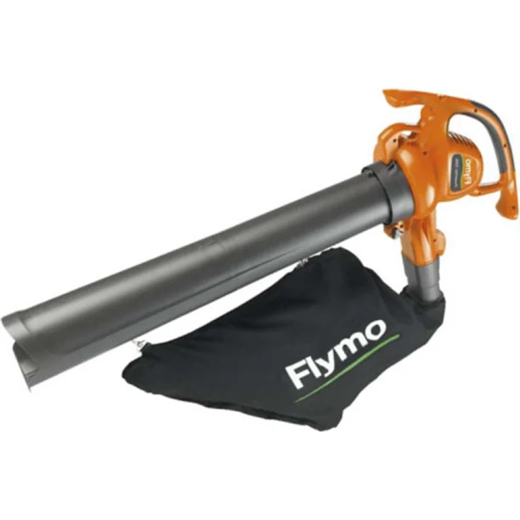 Flymo Powervac 3000, Elektrischer Laubbläser mit Blas- und Saugerfunktion, 3000 W, handbetrieben