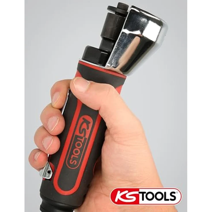 KSTOOLS Druckluft-Trennschleifer, 23.000 U/min, ergonomisches Design, stufenloser Geschwindigkeitsregler, für Trennscheiben bis Ø 75 mm, Sicherheitsabdeckung – Bild 6