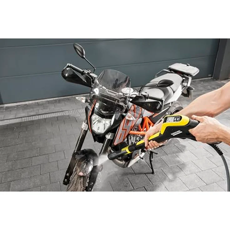 Kärcher Hochdruckreiniger K 5 Premium Smart Control Flex, Bluetooth-Verbindung und Boost Mode, gelb – Bild 7