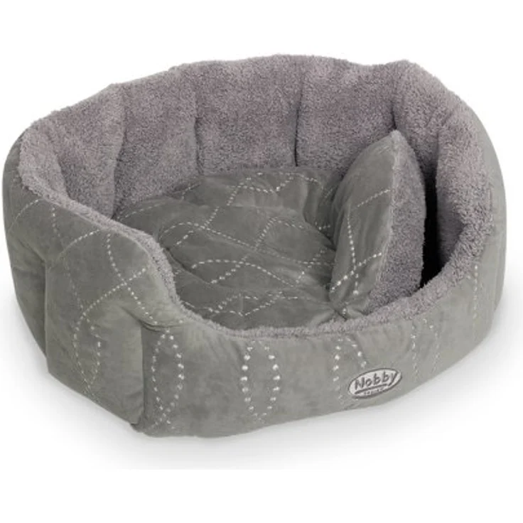Nobby Komfort Bett CENO grau-grau 55 x 50 x 21 cm – Bild 2