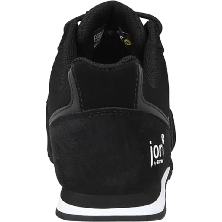 Jori jo_SLIM black Low ESD S3S Sicherheitsschuh, hydrophobiertes Veloursleder, atmungsaktives Futter, gepolsterte Lasche, GUMMI/EVA Sohle – Bild 5