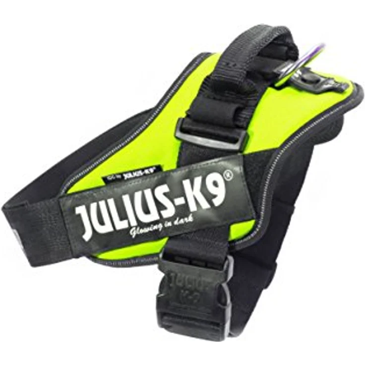 Julius-K9® IDC Powergeschirr Gr. 0 bis XXL neongelb Gr. 2 (L-XL) – Bild 2