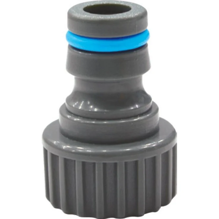 PROREGAL® Bewässerungssystem Anschlussstück, Adapter Aquacraft® 550360, G1/2", hochwertiger Flexi-Schlauch Adapter mit gummierter Oberfläche