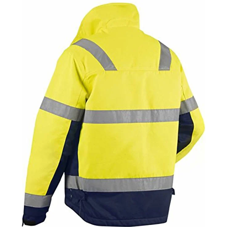 Blakläder Winterjacke wasserdicht 4862 L, gelb-marineblau – Bild 2