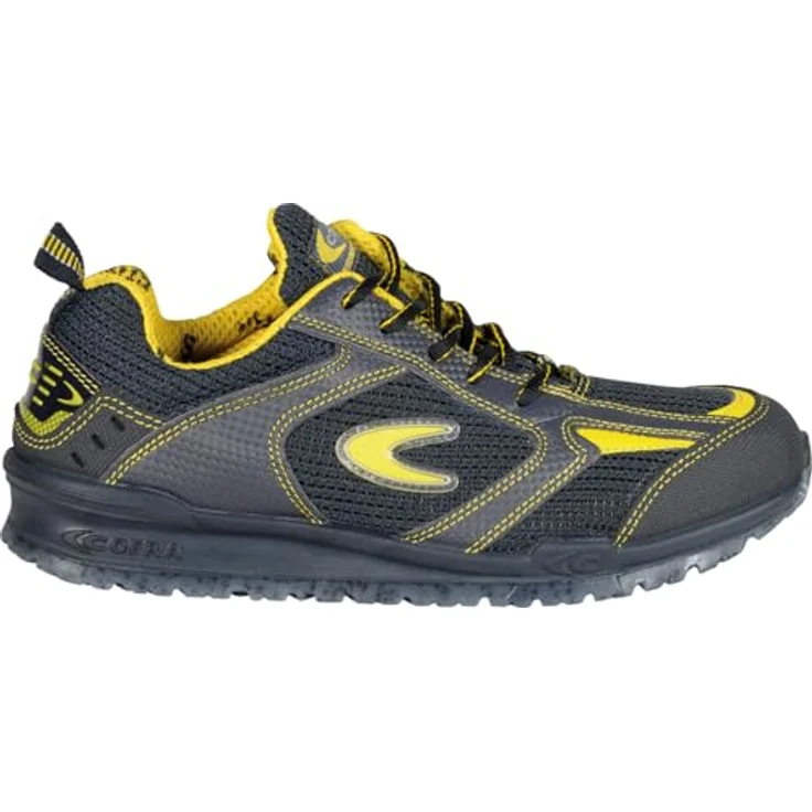 COFRA Carnera S1 Sicherheitsstiefel, Größe 43, dunkelblau, atmungsaktiv, rutschfest, durchtrittsicher – Bild 1