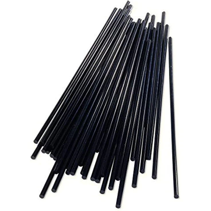 Rapid Heißklebesticks Schwarz Universal, 14 Klebesticks 190mm Länge, Universeller Heiβkleber, für Heißklebepistole 11mm, 12mm – Bild 3