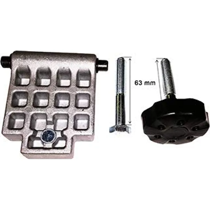 ATIKA Ersatzteil | Gegenplatte für Gartenhäcksler ALF 2300 / ALF 2500 / ALF 2800