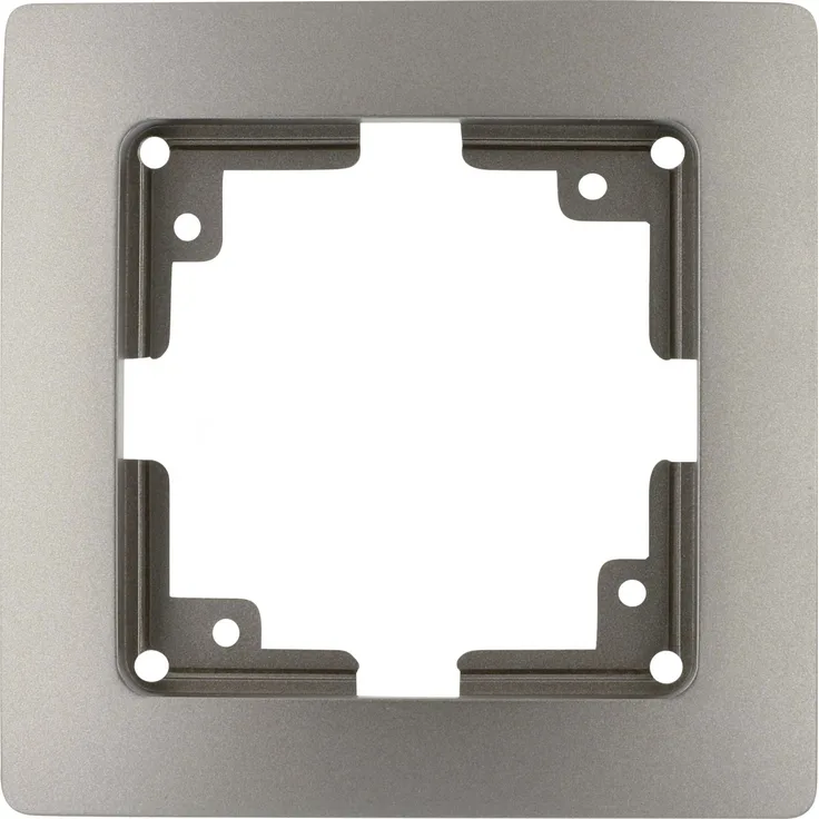 Unitec Abdeckrahmen 1-fach Monaco S204 platin