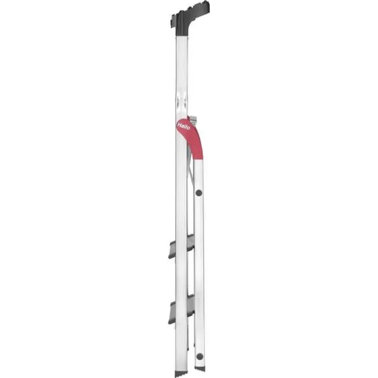 Hailo L80 ComfortLine, Alu-Sicherheits-Stehleiter, 3 Stufen – Bild 3