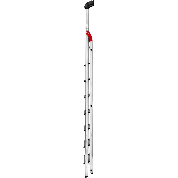 Hailo L80 ComfortLine, Alu-Sicherheits-Stehleiter, 8 Stufen – Bild 2