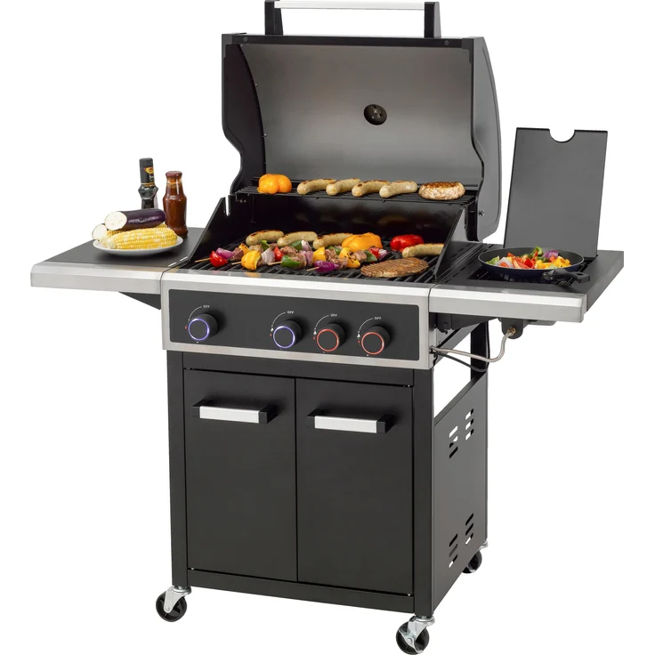 Tepro Gasgrill Seattle 3 PLUS, BxTxH: 128x63x114 cm - Preisvergleich – Bild 1