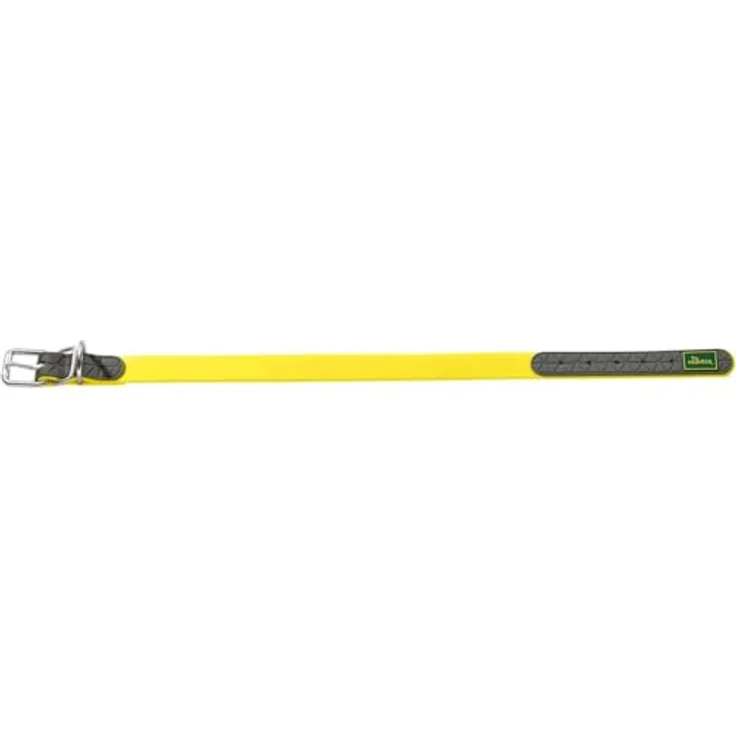 Hunter Hunde-Halsband Convenience neon-gelb L – Bild 2
