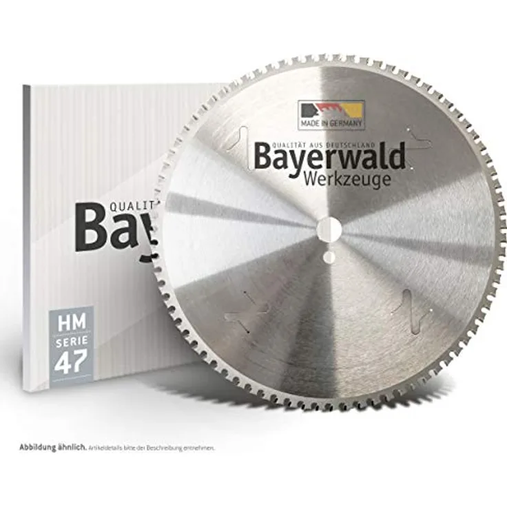 Bayerwald - HM Kreissägeblatt - 190 x 2.2/1.6 x 16 | Zahnform: WZ (38 Zähne) | Zum Trennen von Profilmaterialien aus Stahl, ohne Kühlung