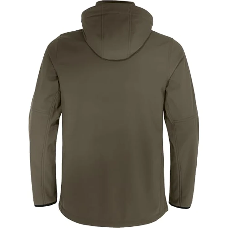 Uvex Safety uvex suXXeed craft, Softshelljacke in grün khaki, XXL mit weitenverstellbarer Kapuze und Reflexdetails – Bild 4