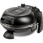 G3Ferrari Pizzaofen G1017710 Delizia Anniversary schwarz - Special Edition, mit innovativem Wendepizzastein bis 400 Grad