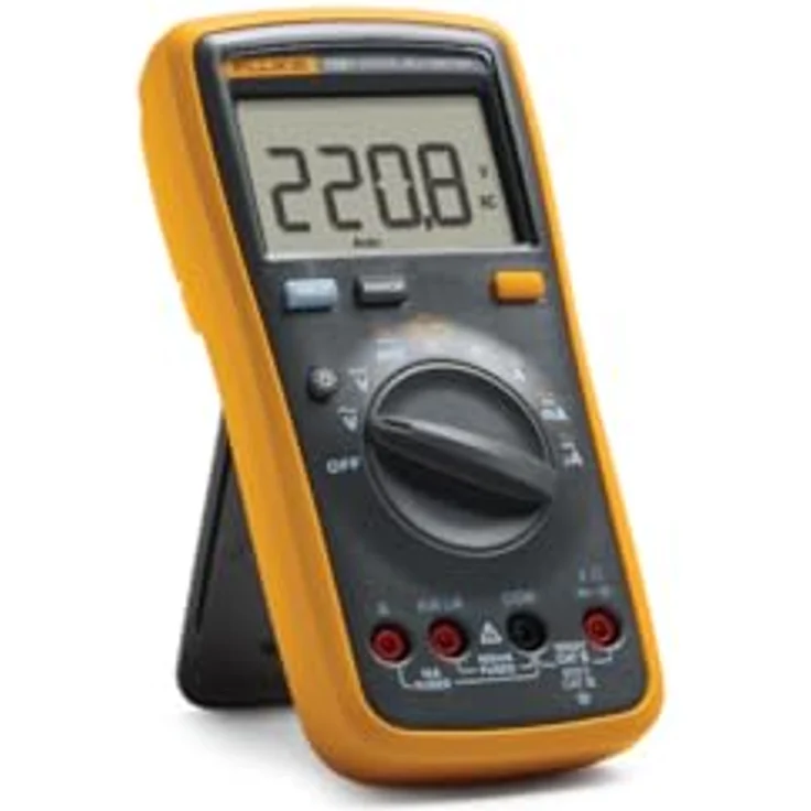 Fluke 15B+ Digital Multimeter, 600 V Cat III, AC/DC bis 1000 V, Strommessung bis 10 A, mit Frequenz- und Temperaturmessfunktionen – Bild 3