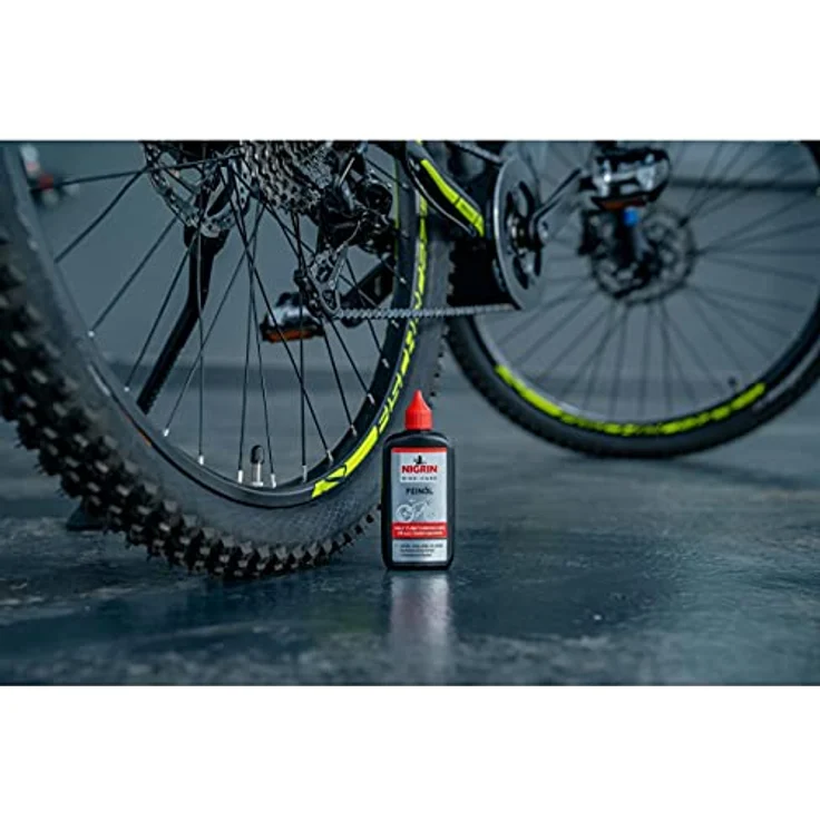 NIGRIN BIKE-CARE Feinöl | 100 ml Flasche | Feinmechaniköl | Für Hobby und Werkstatt | Harz- und säurefrei |, grau – Bild 4
