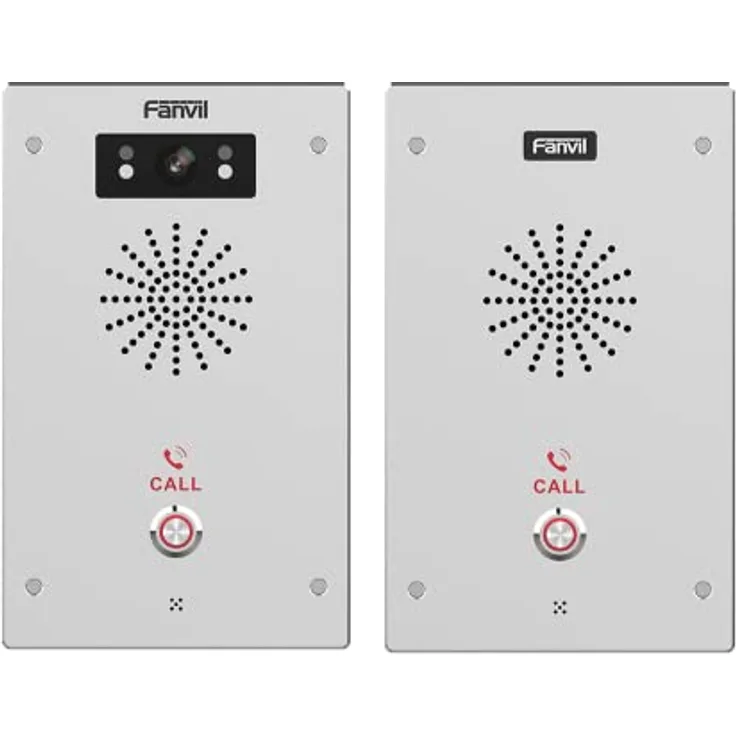 Fanvil I16S Audio Intercom System, Edelstahl, IP65, Betriebstemperatur -30 bis 60 °C