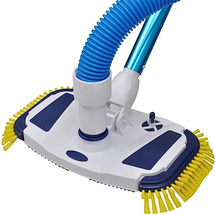 VidaXL Pool Set Schwimmbad Teleskopstange Bodensauger Schlauch – Bild 5