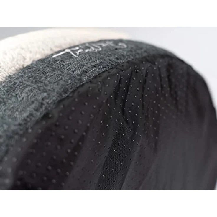 TrendPet LunaHome Kuschelhöhle für Hunde und Katzen, dick gepolstert, grau-beige, Außenmaße 42x43x46 cm – Bild 4