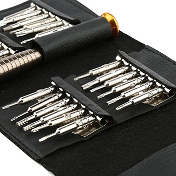 QUARKZMAN 11-teiliges Mini Schraubendreher Set Für Handy, Uhr, Laptop Reparatur – Mit Magnetspitze