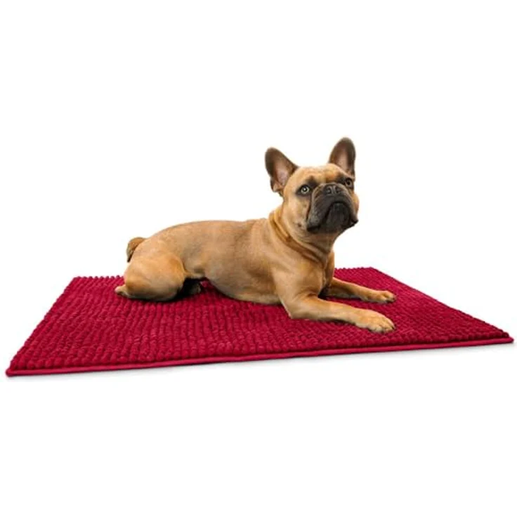 Hunter Schmutzfang-Hundematte Waterloo, wasserdicht und rutschhemmend, saugfähig und waschbar, Anthrazit, 60x40 cm – Bild 7