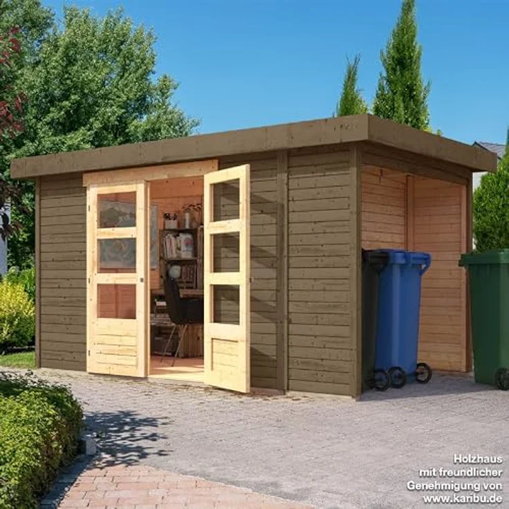 PNZ Außen-Öl, Holzlasur für Holzdeck, Terrasse, Fenster und Gartenhäuser, 2.5L, Farbe wenge, Made in Germany – Bild 3