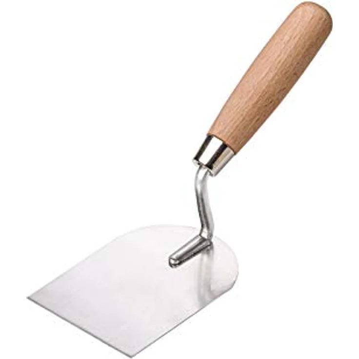 Colorus Stuckateur Werkzeug Set 8 tlg. | Putzkelle Maurerkelle aus Edelstahl | Gipserspachtel Glättekelle Stuckateurkelle Malerspachtel | Kellen Set – Bild 6