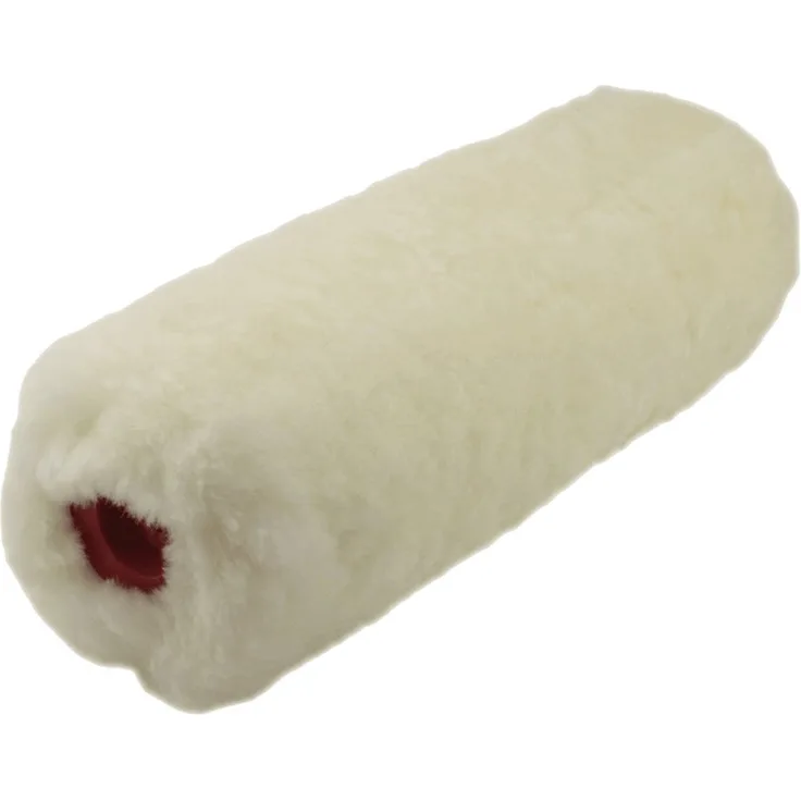 Pictolor Schuller MERINO PRO Lammfellwalze, Profi Farbroller für wässrige Farben, hohe Farbaufnahme und streifenfreier Auftrag