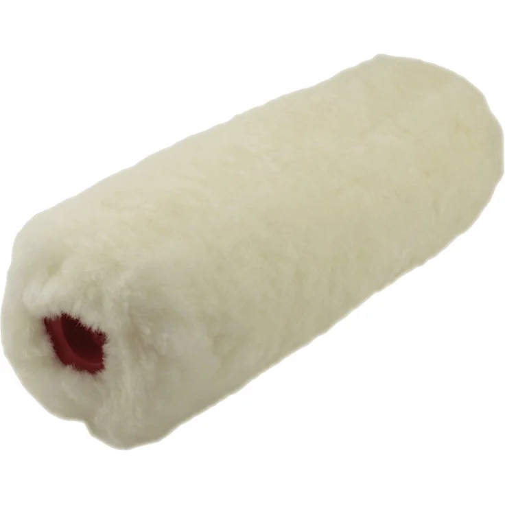 Pictolor Schuller MERINO PRO Lammfellwalze, Profi Farbroller für wässrige Farben, hohe Farbaufnahme und streifenfreier Auftrag – Bild 1