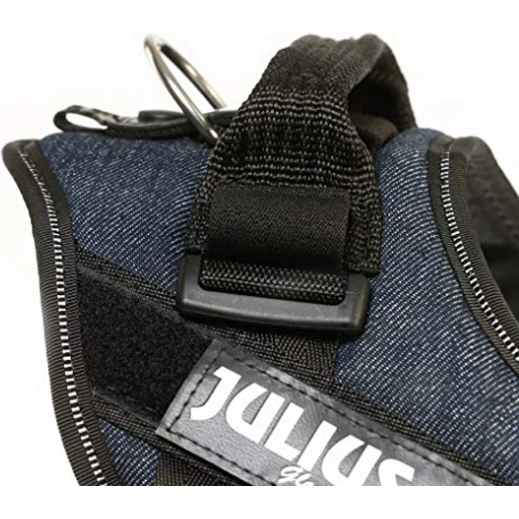 Julius-K9® IDC Powergeschirr Gr. 0 bis XXL jeans Gr. 0 (M-L) – Bild 3