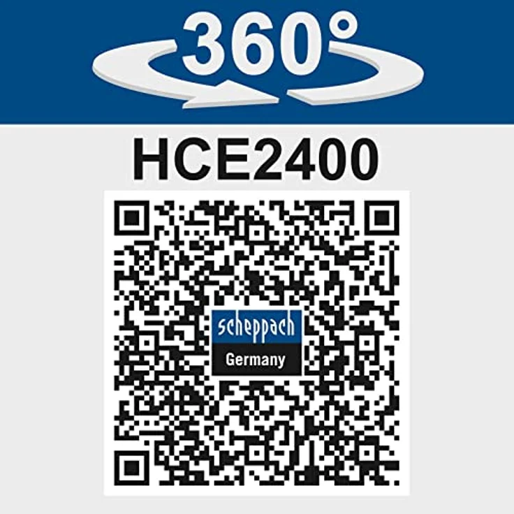 Scheppach Elektro Hochdruckreiniger HCE2400 | 2400 W Motor | max. 180 bar Druck | 5 m Hochdruckschlauch | 0,56 L Reinigungsmitteltank – Bild 9