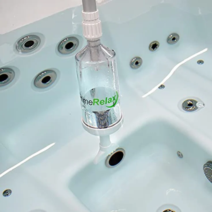 PrimeRelax Vakuumsauger für Whirlpools mit Teleskopstiel, effektive Reinigung ohne Strombedarf – Bild 2