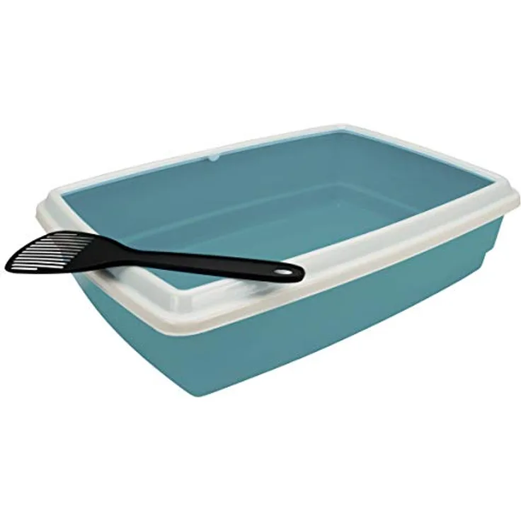 Agrobiothers Katzentoilette mit Rand und Schaufel, 54 cm