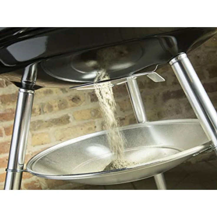 Weber Compact Kettle Holzkohlegrill, 57 cm, Schwarz (1321004), 58x66x96 cm – Bild 6