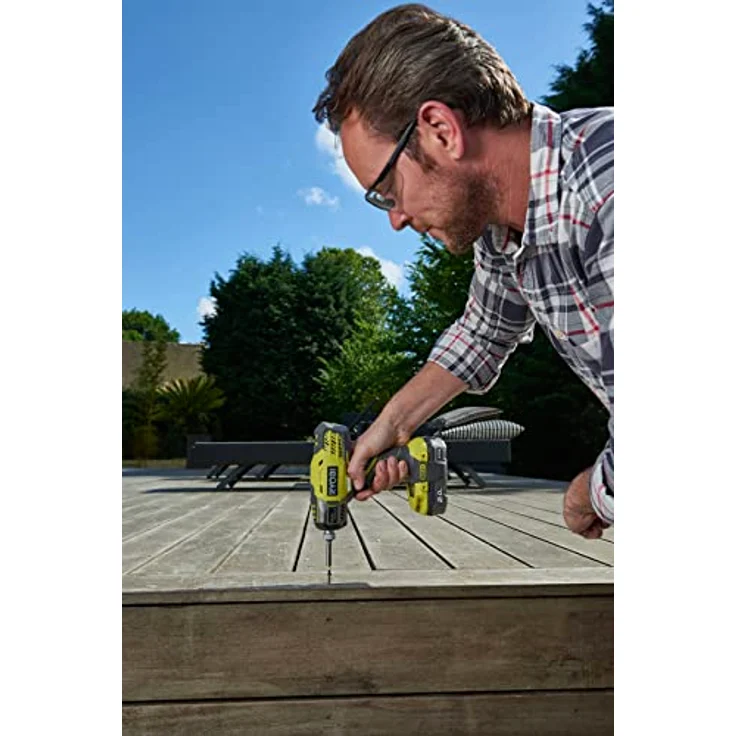 Ryobi 5133002737 RB18L20, 18 V, Hyper Green-Grau, 1x 2.0 Ah - ohne Ladegerät – Bild 4