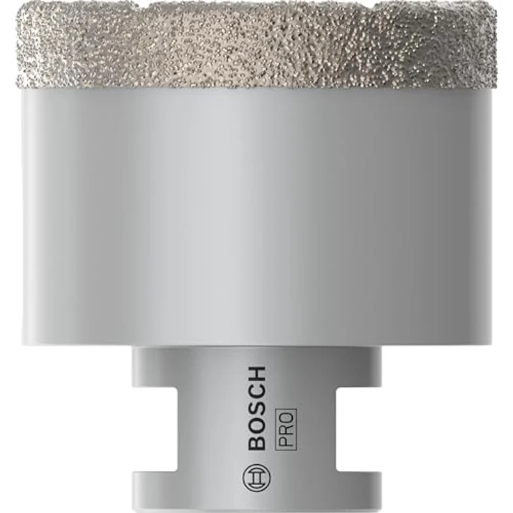 Bosch Accessories Diamant-Trockenbohrer Dry Speed 57mm, diamantbestückt für Winkelschleifer, M14-Gewinde, hohe Lebensdauer, ohne Wasser bohren – Bild 1