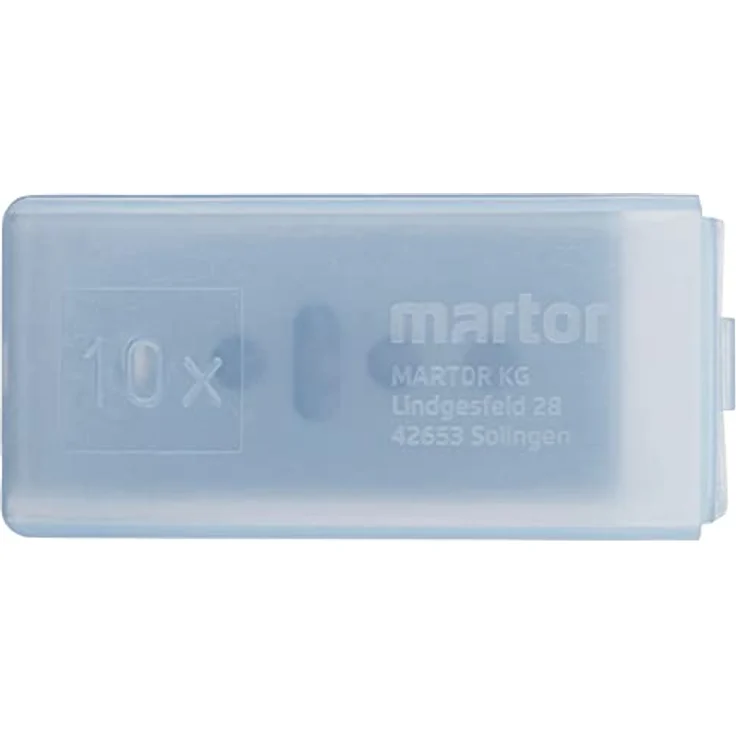 MARTOR 10 x INDUSTRIEKLINGE, Ersatzklingen Cuttermesser, Sicherheitsmesser, 18,4 mm, Scharf, 4-fach Nutzbar, NR. 45 – Bild 3