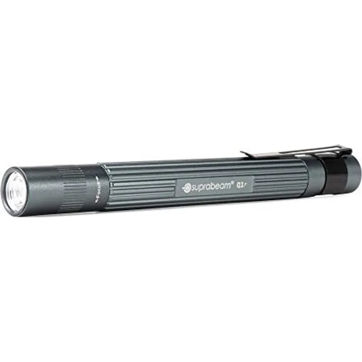 Suprabeam LED Taschenlampe Q1r (inkl. Akku, Arbeitsleuchte mit Aluminium-Gehäuse, Leuchtweite 100 m, Brenndauer 50 h) 488840