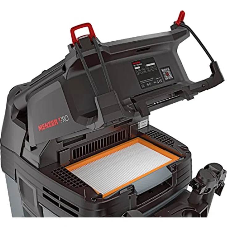 MENZER Langhalsschleifer LHS 225 PRO & Sicherheitssauger VCL 550 PRO, 1.010 Watt, inkl. Schleifscheiben-Set, Antistatic – Bild 5