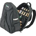 fortis Werkzeugtasche (21-tlg), Werkzeugsortiment Holz im Rucksack, Nylon 1680 Denier, wasserabweisend, atmungsaktiv, pflegeleicht