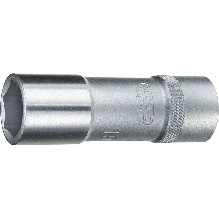 Gedore Steckschlüsseleinsatz 1/2″ lang, 6-kant, 17 mm, für Bit- und Steckschlüsselset, 1718819