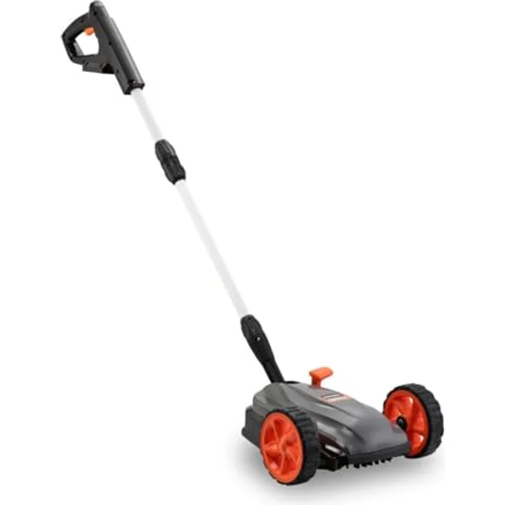 FUXTEC Akku Einhand-Rasenmäher FX-E1RMEH20, kompakter Gartenmäher mit 220mm Schnittbreite, 300W Leistung, 3-fache Schnitthöheneinstellung 30–50mm, flexible Kugelkopfsteuerung – Bild 1
