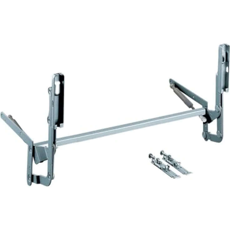 SO-TECH® HSB Tür-Liftbeschlag breitenanpassbar bis 1170 mm, verdeckte Frontbefestigung, 2 Kompressionsfedern mit 320 N – Bild 2