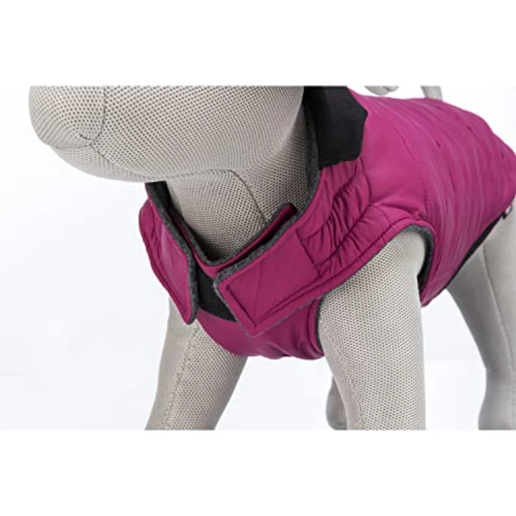 Trixie Mantel Arlay XXS, 24 cm, Beere (XXS, Hundemantel), Hundebekleidung – Bild 5
