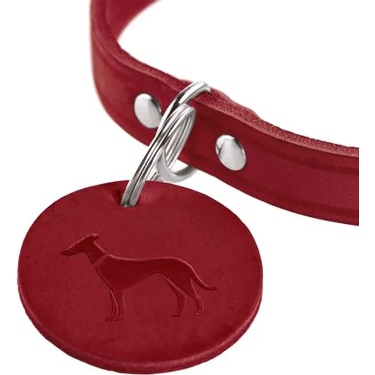 Hunter Tierbedarf Hunde-Halsband Aalborg orange, Robustes Rindsleder, ideal für Hundesport – Bild 6