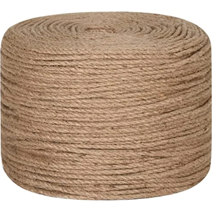 vidaXL Juteseil 100 m Länge 4 mm Stärke - Preisvergleich – Bild 1