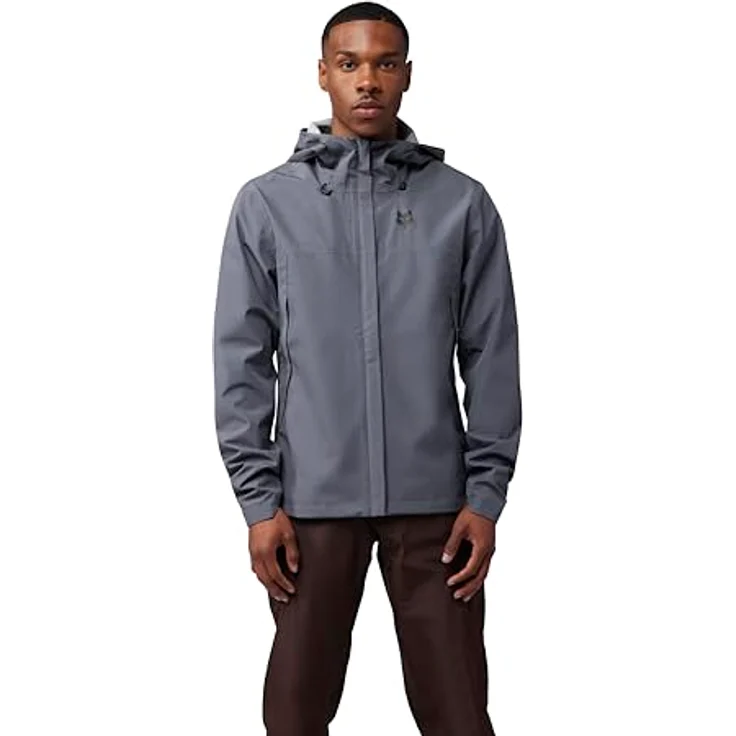 Fox JACKET 24 RANGER 2.5L WATER GRAPH, Herren Velojacke mit 5K/5K Wetterschutz, grau, XL – Bild 1