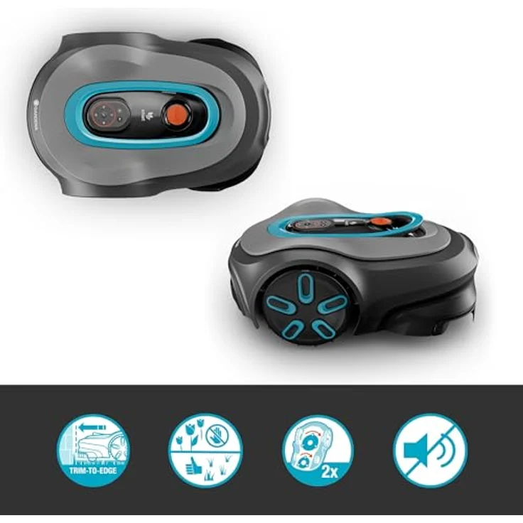 Gardena Mähroboter smart SILENO max 1.500 m², KI-gestützte Technologie, präzises Mähen entlang fester Kanten – Bild 10